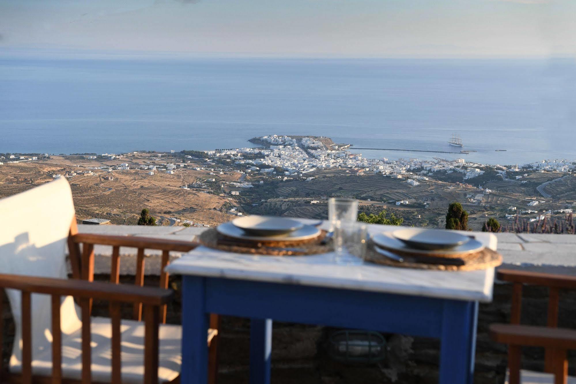 Tinos Sky View Villa Arnados Ngoại thất bức ảnh